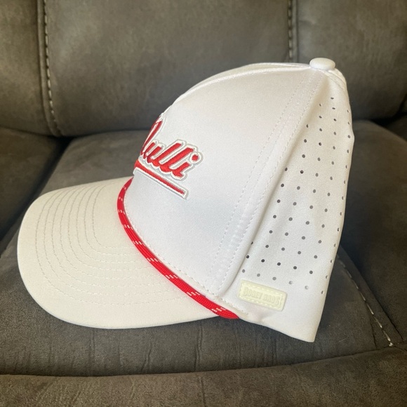 New Bogey Bros Golf Mulli Performance Rope Hat OS White - Picture 2 of 9